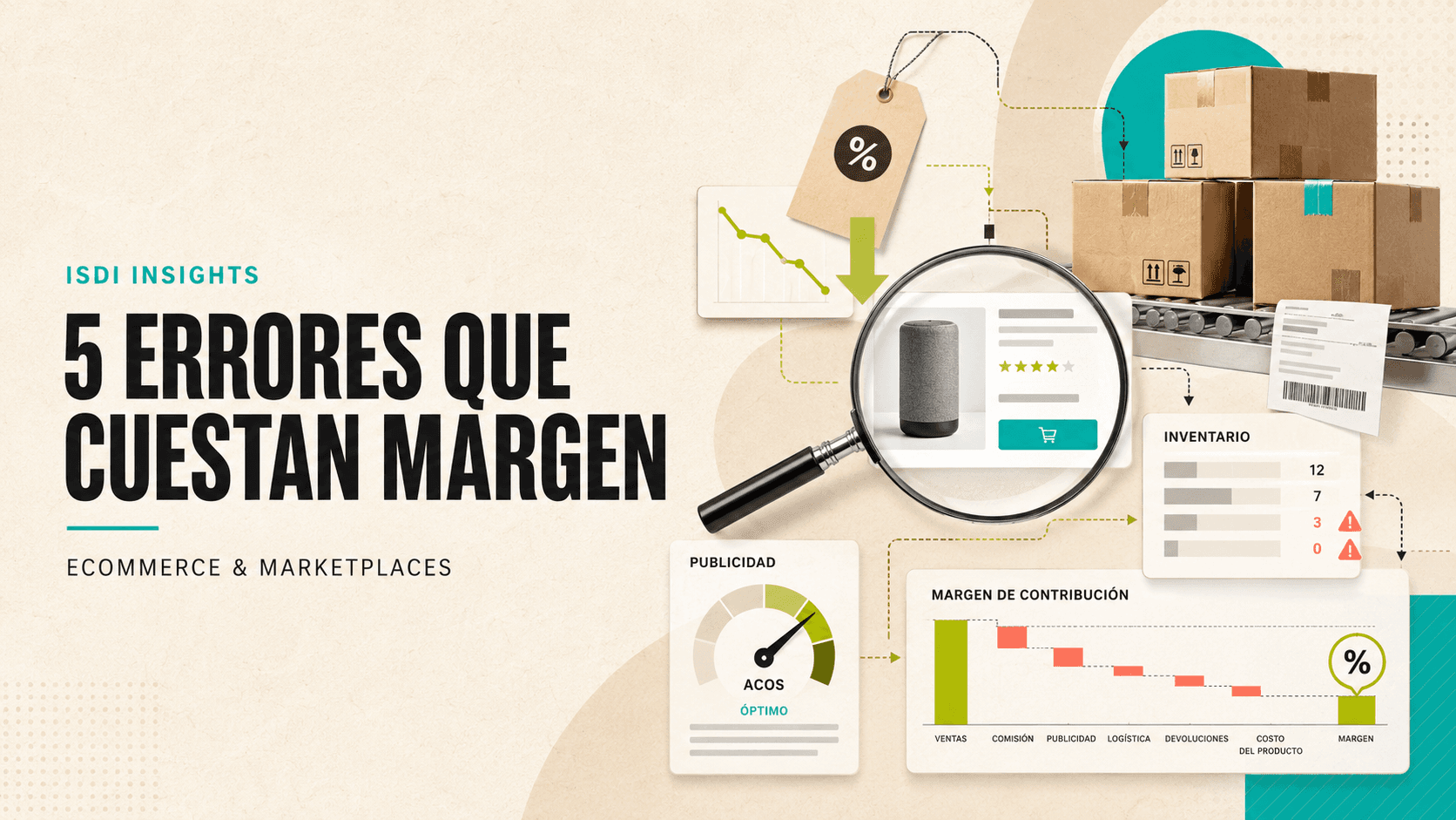 Imagen principal del insight: Los 5 Errores Más Caros al Vender en Marketplaces en México (y cómo solucionarlos)