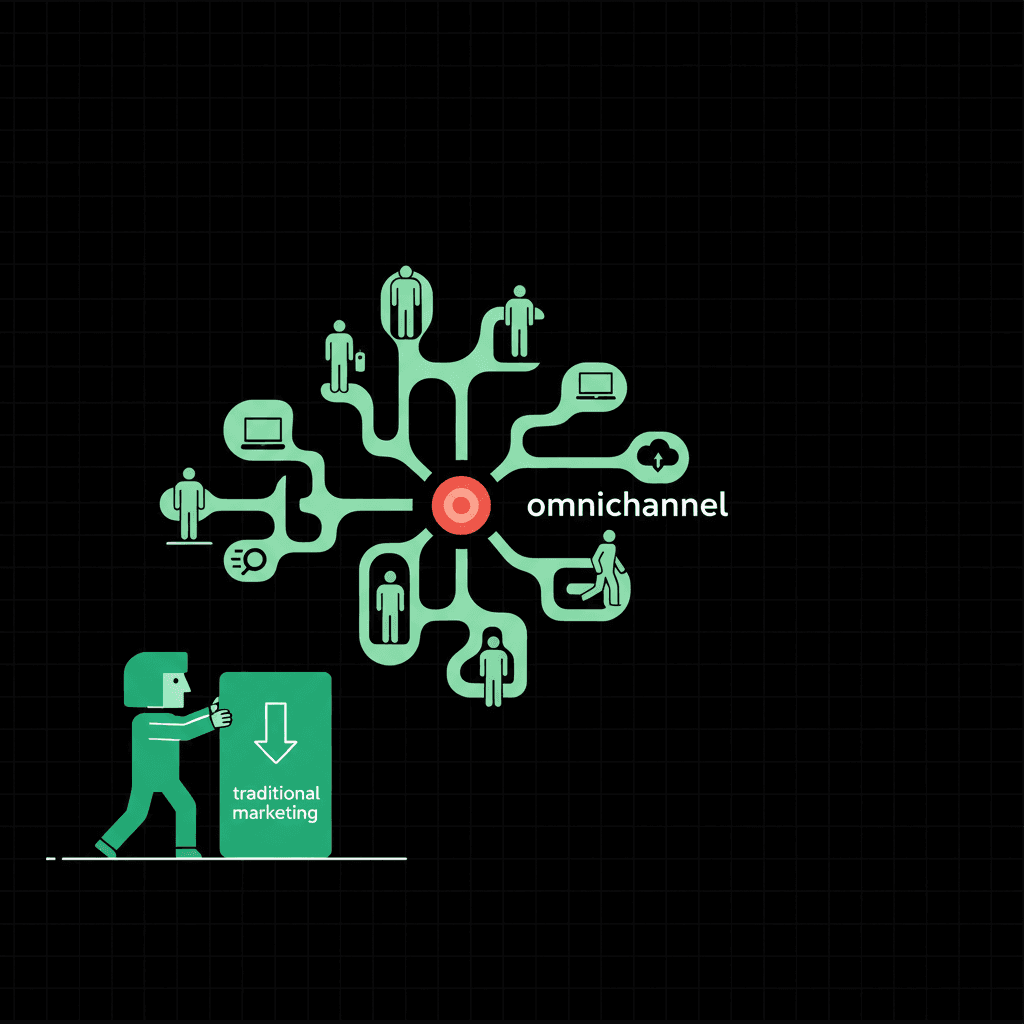 El 88% de los marketeros abandona el marketing tradicional: la era de la omnicanalidad